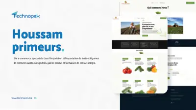 Technopek Maroc — portfolio agence digitale · planche 10 sur 34