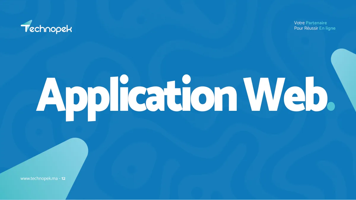 Technopek Maroc — portfolio agence digitale · planche 12 sur 34