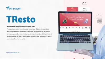 Technopek Maroc — portfolio agence digitale · planche 13 sur 34