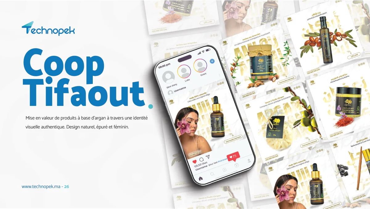 Technopek Maroc — portfolio agence digitale · planche 26 sur 34