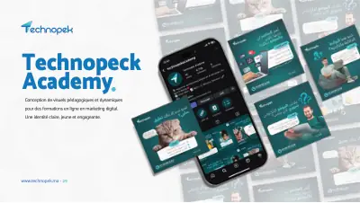 Technopek Maroc — portfolio agence digitale · planche 29 sur 34