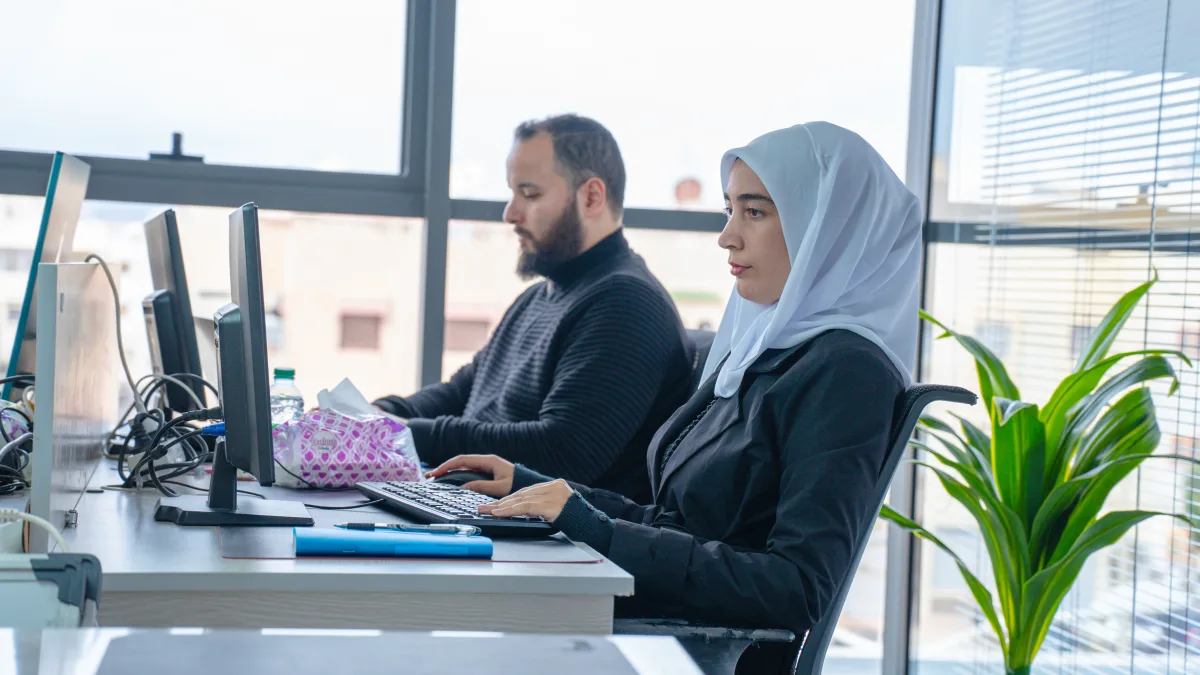 Équipe Technopek au bureau d'Agadir